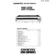 ONKYO TX4500II Manual de Servicio
