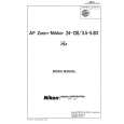 NIKON AF ZOOM-NIKKOR 24-120 3.5-5.6D Manual de Servicio