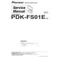 PIONEER PDK-FS01E/E6 Manual de Servicio