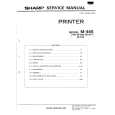 SHARP M-445 Catálogo de piezas SHARP M-445 Catálogo de piezas