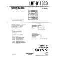 SONY LBT-D110CD Manual de Servicio