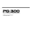 ROLAND PG-300 Manual de Usuario
