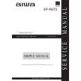 AIWA XPR970 AKAEZ Manual de Servicio