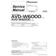PIONEER AVD-W6000/EW Manual de Servicio