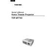 TOSHIBA TDP-MT700 Manual de Usuario