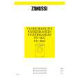 ZANUSSI FE1446 Manual de Usuario