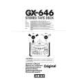 AKAI GX-646 Manual de Usuario