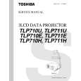 TOSHIBA TLP710U,E,H Manual de Servicio