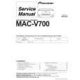 PIONEER MAC-V700/TLW/TA/HK Manual de Servicio