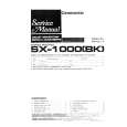 PIONEER SX-1000 (BK) Manual de Servicio