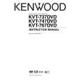 KENWOOD KVT-737DVD Manual de Usuario