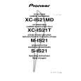 PIONEER XC-IS21MD/ZUCXJ Manual de Usuario