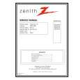 ZENITH IQC60H95W Manual de Servicio