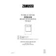 ZANUSSI ZAN TD 4213 MAL-SGP Manual de Usuario