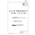 NIKON AF-S VR ZOOM-NIKKOR ED 70-300 F4.5-5.6G Catálogo de piezas