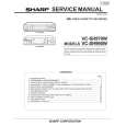 SHARP VC-SH990W Manual de Servicio