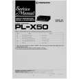 PIONEER PL-X50 Manual de Servicio