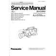 PANASONIC AJ-D700EN VOLUME 1 Manual de Servicio