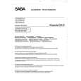 SABA ICC9 CHASSIS Manual de Servicio