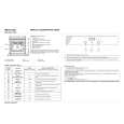 WHIRLPOOL BMZH 5000/01 WS Guía de consulta rápida
