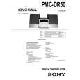 SONY PMC-DR50 Manual de Servicio