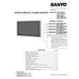 SANYO PDP42WV1S Manual de Servicio