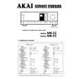 AKAI AM-52 Manual de Servicio