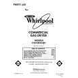WHIRLPOOL CS5100XSW1 Catálogo de piezas