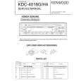 KENWOOD KDC4018GH4 Manual de Servicio KENWOOD KDC4018GH4 Manual de Servicio