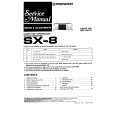 PIONEER SX-8 Manual de Servicio