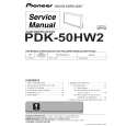 PIONEER PDK-50HW2/UCYVLDP Manual de Servicio
