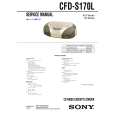 SONY CFD-S170L Manual de Servicio