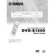 YAMAHA DVD-S1200 (Europe) Manual de Usuario