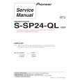 PIONEER S-SP24-QL/SXTW/EW5 Manual de Servicio