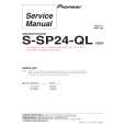 PIONEER S-SP24-QL/SXTW/EW5 Manual de Servicio PIONEER S-SP24-QL/SXTW/EW5 Manual de Servicio