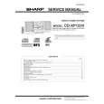 SHARP CDXP125V Manual de Servicio