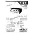 SONY STR-V6 Manual de Servicio