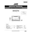 JVC KWXC770 Manual de Servicio