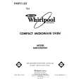 WHIRLPOOL MW3200XM1 Catálogo de piezas