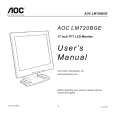 AOC LM720BGE Manual de Usuario