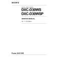 SONY DXC-D30WSP Manual de Servicio