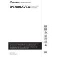 PIONEER DV-989AVI-S/WYXJ5 Manual de Usuario