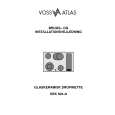 VOSS-ELECTROLUX DEK504-9 Manual de Usuario
