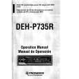 PIONEER DEH-P735R Manual de Usuario