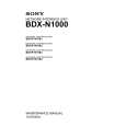 SONY BDKP-N1003 Manual de Servicio