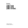 SONY LMD-1410SC Manual de Servicio