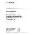 ZANKER THKE5000 Manual de Usuario