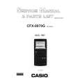 CASIO CFX9970G Manual de Servicio