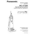 PANASONIC MCV7368 Manual de Usuario