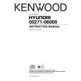 KENWOOD 00271-06000 Manual de Usuario
